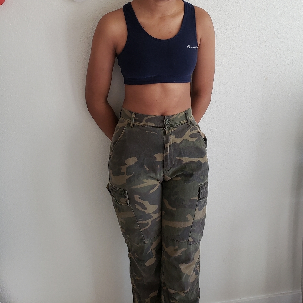 Champion sports bra navy blue vintage